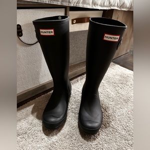 Tall Hunter rain boots
